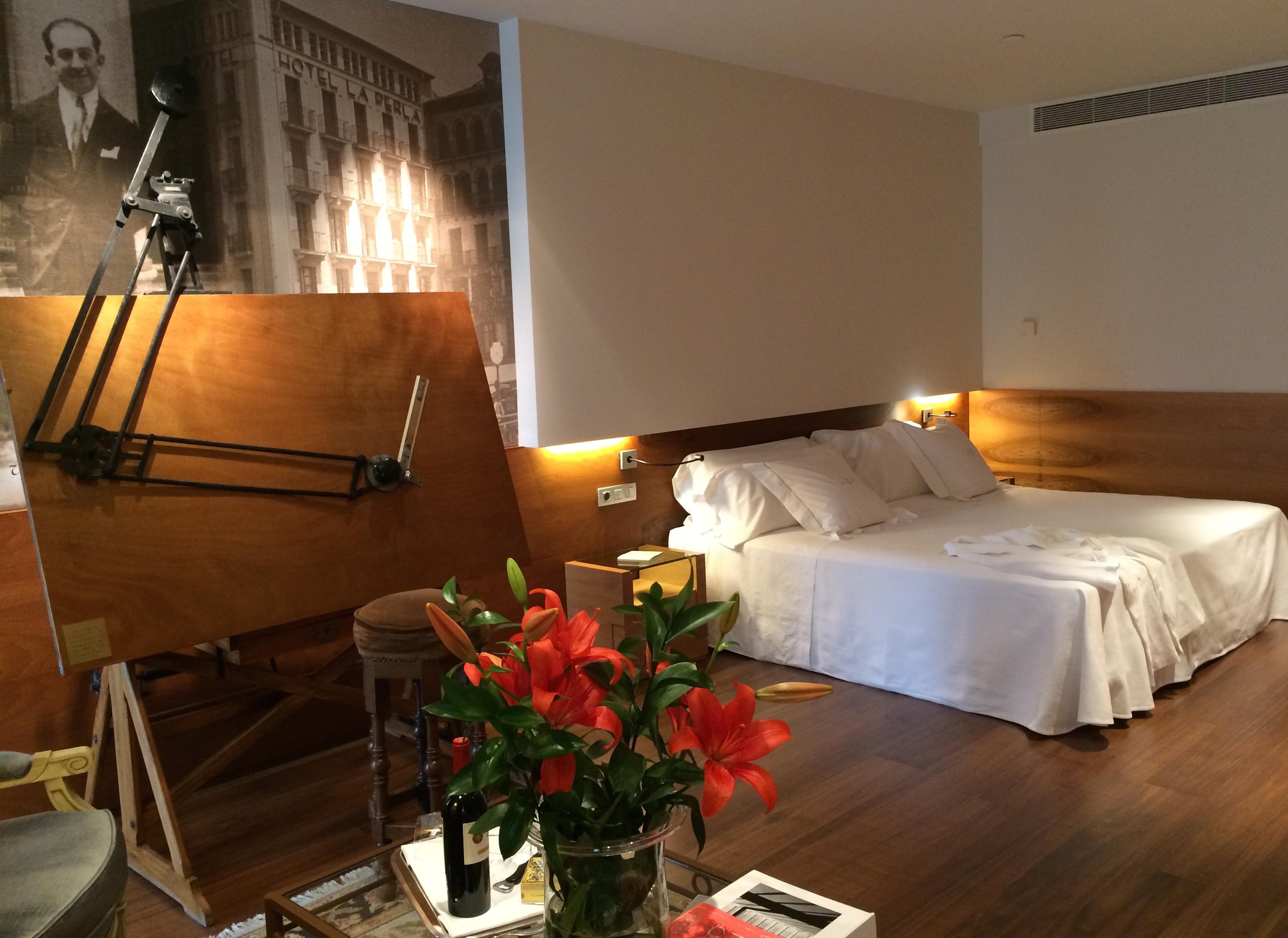 Gran Hotel La Perla Памплона Екстер'єр фото A room at Hotel Hesperia Madrid