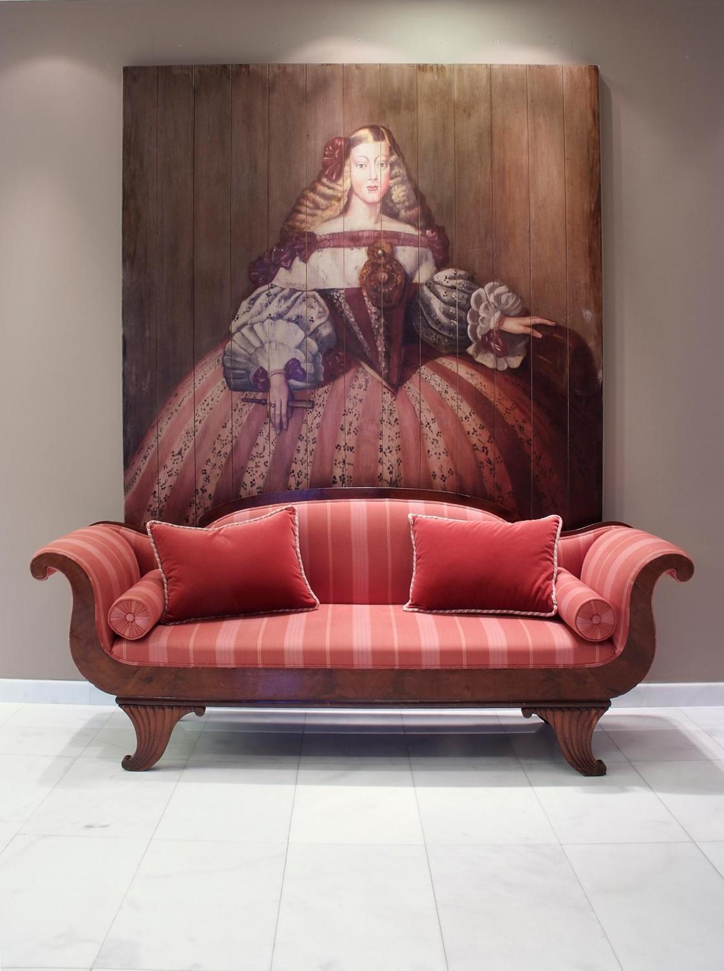 Gran Hotel La Perla Памплона Екстер'єр фото A sofa