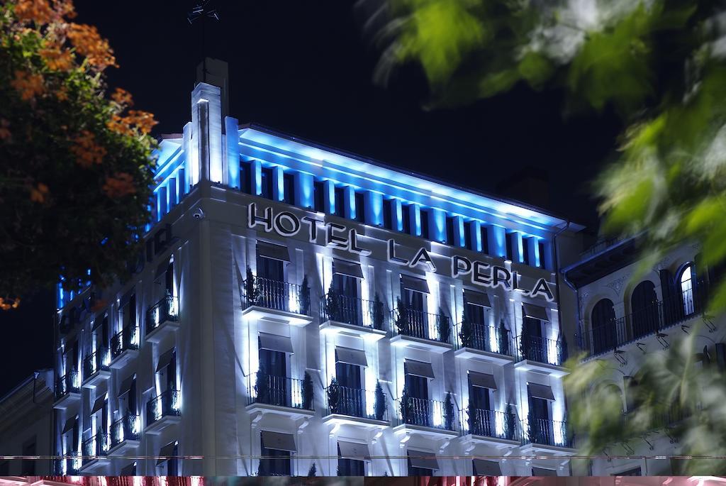 Gran Hotel La Perla Памплона Екстер'єр фото